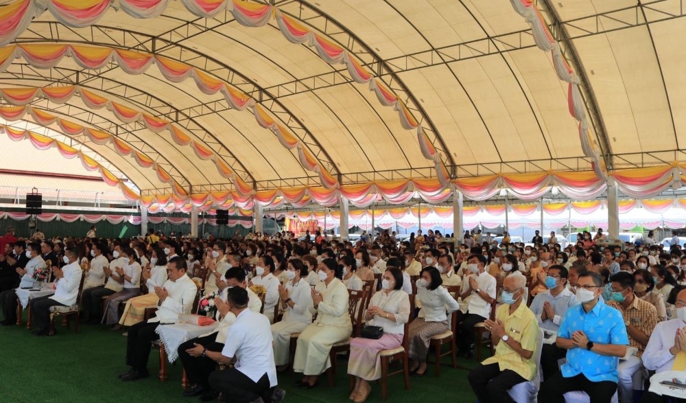 พิธีวางศิลาฤกษ์พระอุโบสถหลังใหม่ วัดเพชรสมุทรวรวิหาร