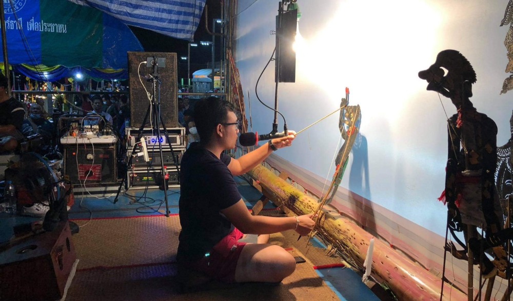 การอบรมเชิงปฏิบัติการการแสดงศิลปะพื้นบ้านหนังตะลุง เพื่อส่งเสริมการท่องเที่ยวชุมชน