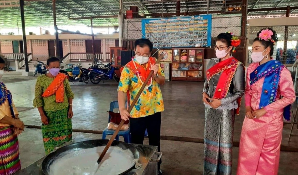 งานสืบสานประเพณีสงกรานต์ ไทยรามัญ มอญน้ำเค็ม จังหวัดสมุทรสาคร