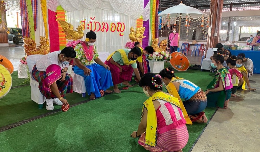งานสืบสานประเพณีสงกรานต์ ไทยรามัญ มอญน้ำเค็ม จังหวัดสมุทรสาคร