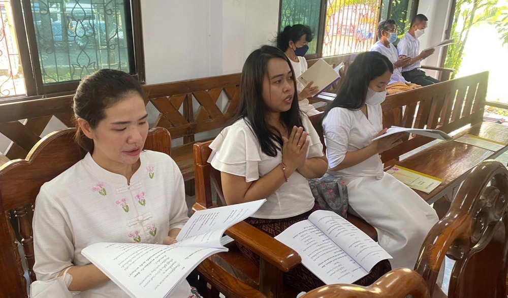 กิจกรรมหิ้วปินโตเข้าวัดพัฒนาจิตใจ ในวันธรรมสวนะ ไตรมาสที่ 2
