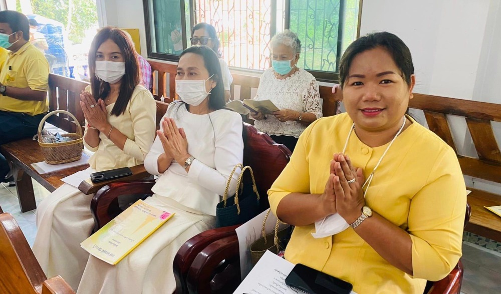 กิจกรรมหิ้วปินโตเข้าวัดพัฒนาจิตใจ ในวันธรรมสวนะ ไตรมาสที่ 2