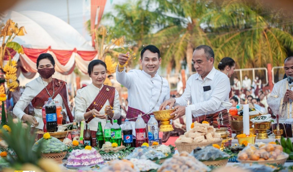 พิธีบวงสรวงพระยาเชียงฆะและพิธีขอขวัญพระคุณข้าวชาวสังขะ ครั้งที่ ๑๒ ประจำปี พ.ศ.๒๕๖๖