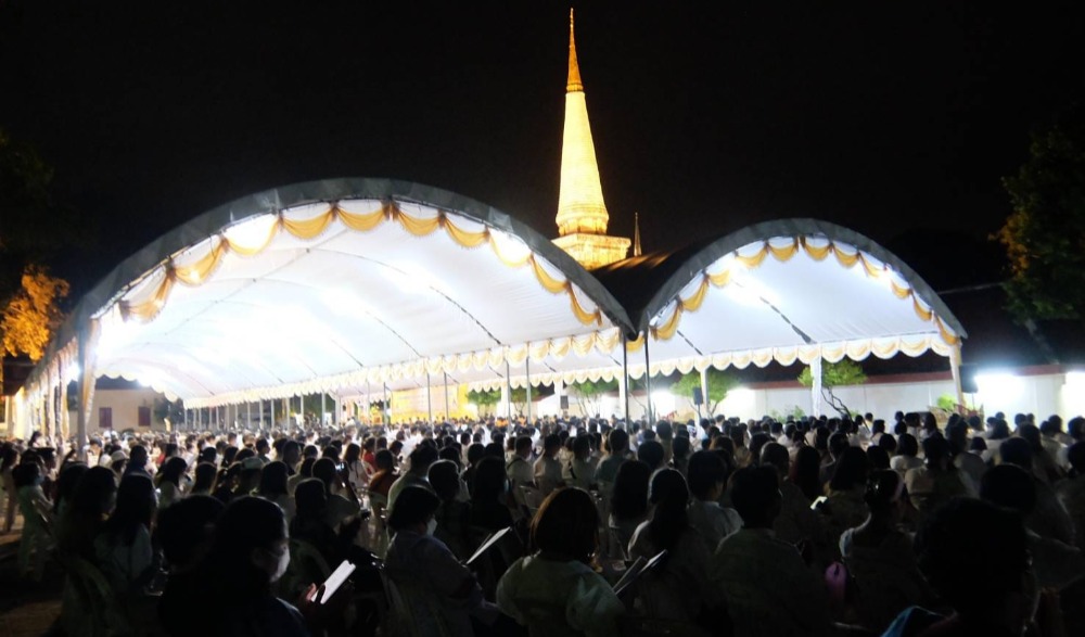 โครงการสวดมนต์ข้ามปี เสริมสิริมงคลทั่วไทย ส่งท้ายปีเก่า ต้อนรับ ศักราชใหม่ ๒๕๖๖