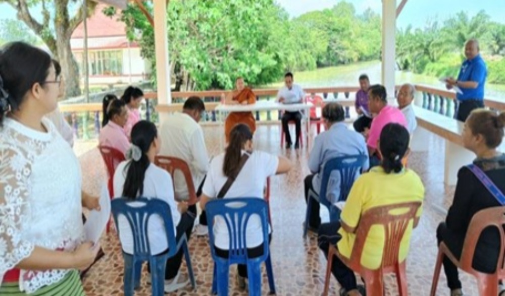 โครงการส่งเสริมการท่องเที่ยวเชิงศาสนาและวัฒนธรรม ประจำปีงบประมาณ พ.ศ. ๒๕๖๖ กิจกรรมสืบสานศิลป์ถิ่นโนรา : พิธีกรรมโนราโรงครูวัดพระบรมธาตุเจดีย์เขียนบางแก้ว