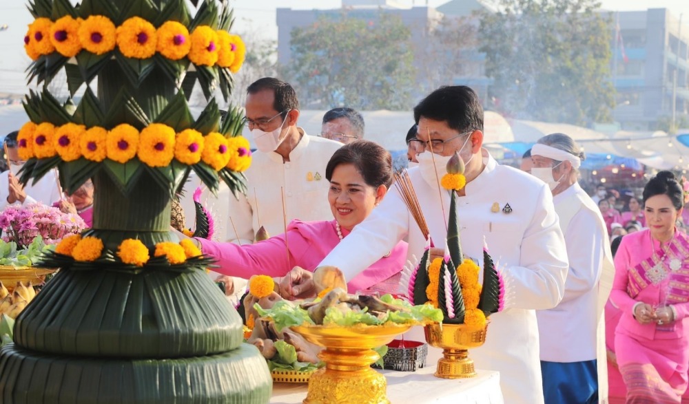 งานดอกฝ้ายบาน  สืบสานวัฒนธรรมไทเลย