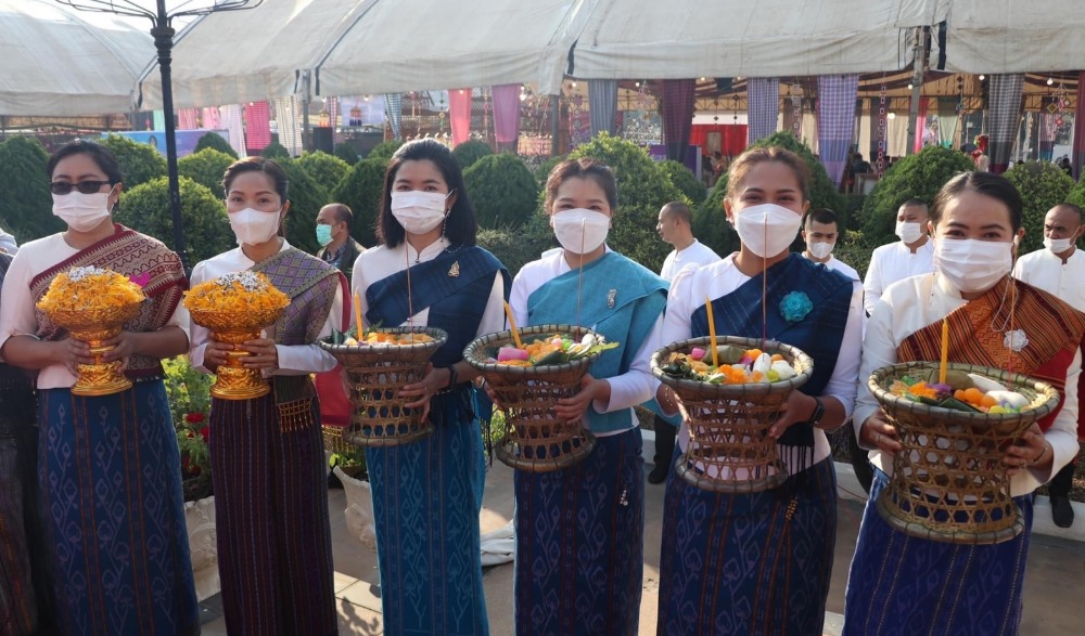 งานดอกฝ้ายบาน  สืบสานวัฒนธรรมไทเลย