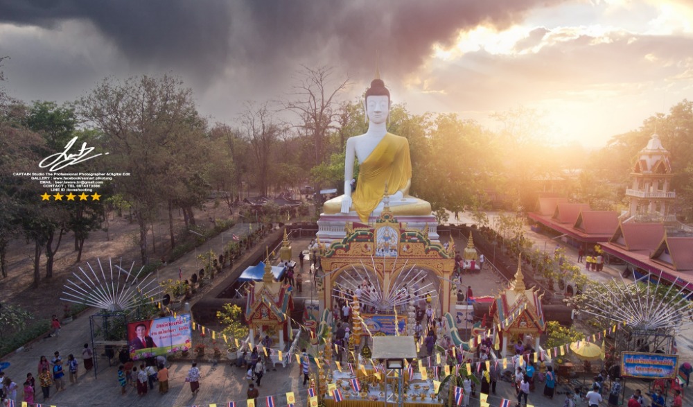 งานบุญประเพณีสรงกู่โบราณสถาน นมัสการหลวงปู่ชุน