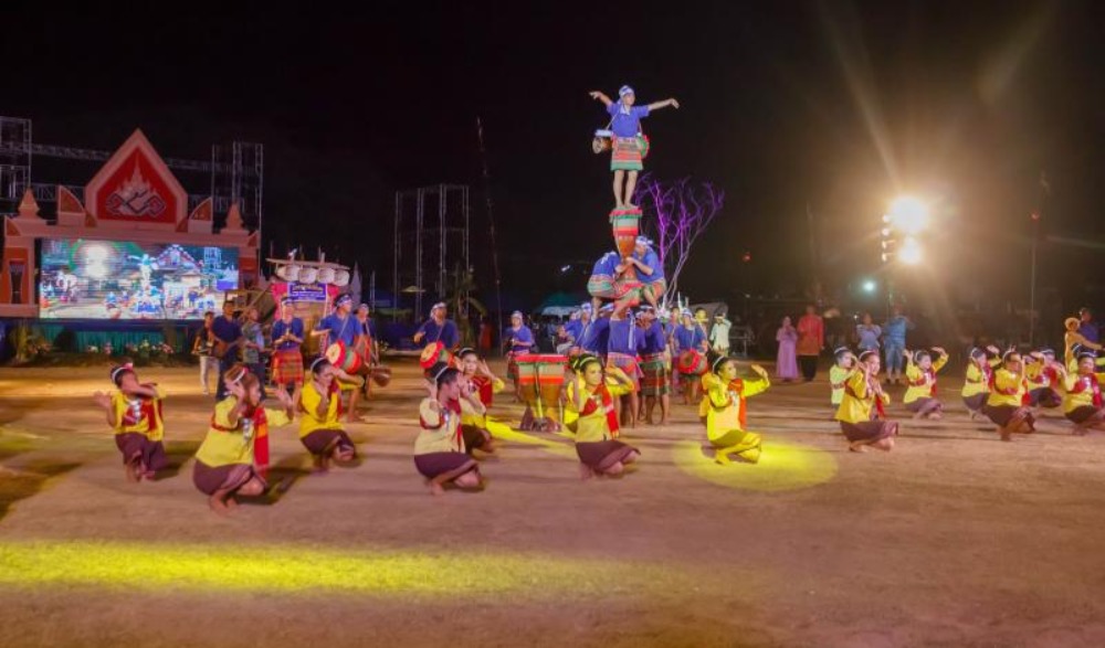 งานออนซอนกลองยาวชาววาปี ของดีพื้นบ้าน สืบสานตำนานเมืองวาปีปทุม ประจำปี ๒๕๖๖