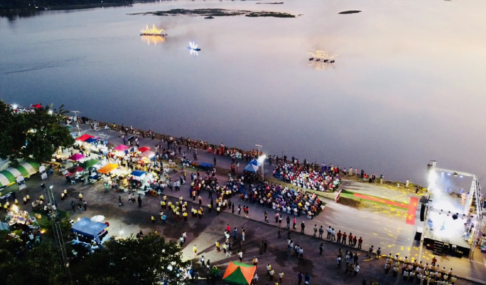ประเพณีลอยกระทง สืบสานวัฒนธรรมแห่งสายน้ำ จังหวัดมหาสารคาม ประจำปี พ.ศ.๒๕๖๖