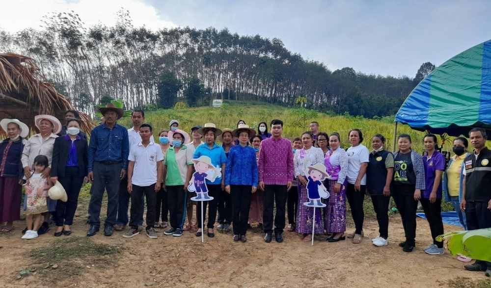 โครงการอนุรักษ์สืบสานประเพณีการทำขวัญข้าว ประจำปี ๒๕๖๕