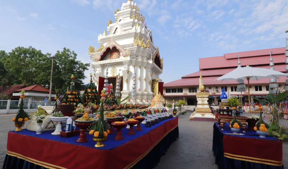 พิธีบวงสรวงหลักเมืองและสืบชาตาเมืองลำปาง ประจำปี 2566