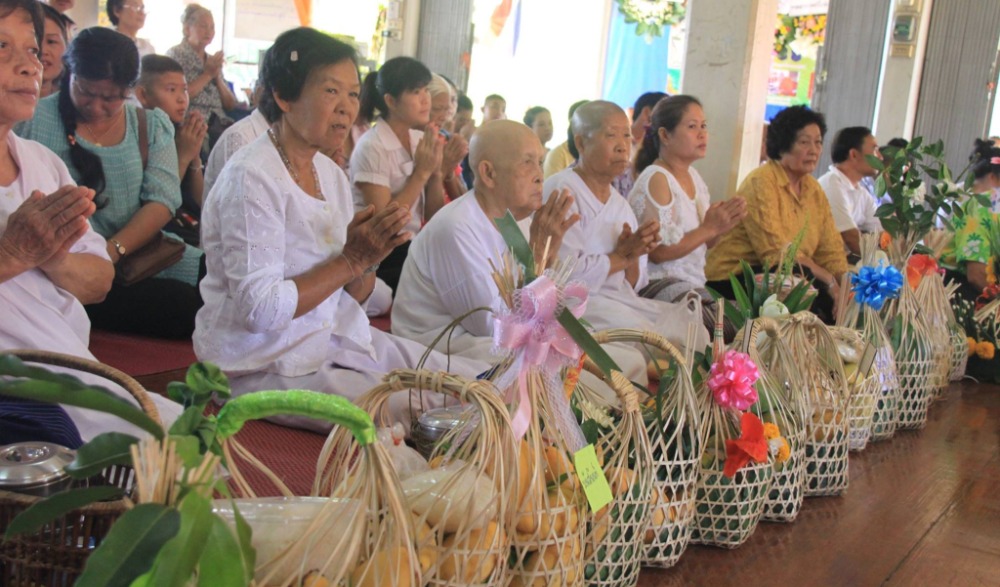สืบสานประเพณีไทยพวน บุญสลากภัตมะม่วง บ้านดงกระทงยาม ปราจีนบุรี
