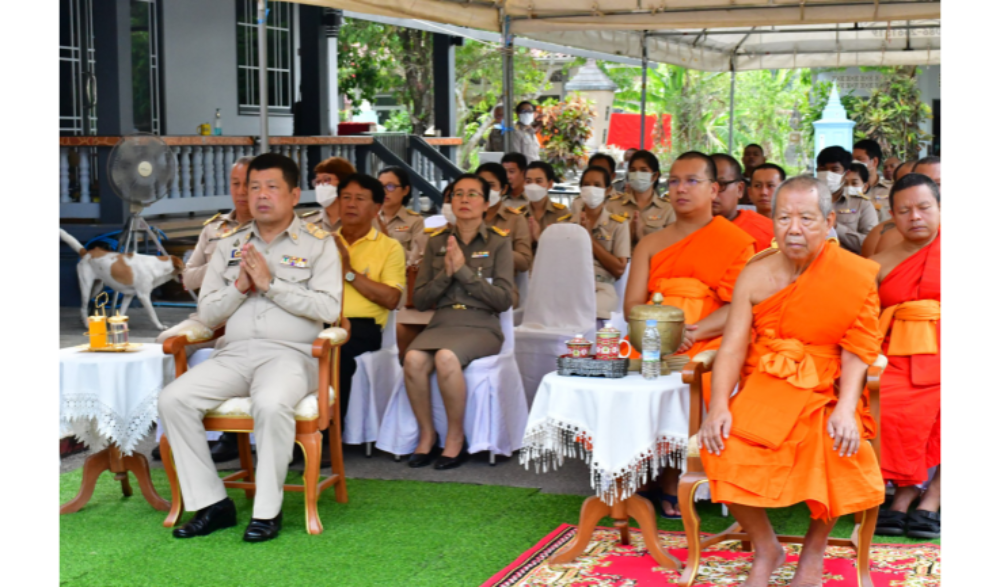 พิธี สักการะสิ่งศักดิ์สิทธิ์ ในภารกิจพิธีการศพที่ได้รับพระราชทาน