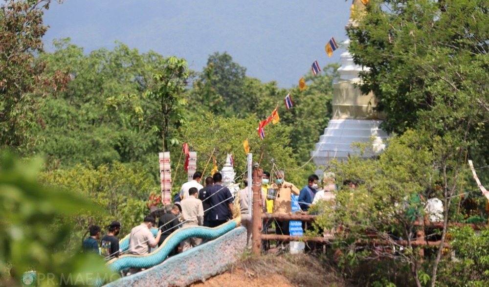 งาน " ท่องเที่ยวแผ่นดินหวิดและสรงน้ำพระธาตุแก้วสามสี (ขอุปคำ) ประจำปี 2566 " จ.ลำปาง