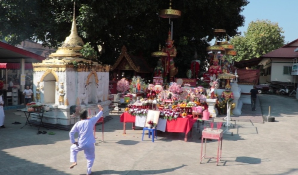 พิธีบวงสรวงเจ้าพ่อมหายักษ์สามพันต๋น ประจำปี ๒๕๖๖ จ.ลำปาง