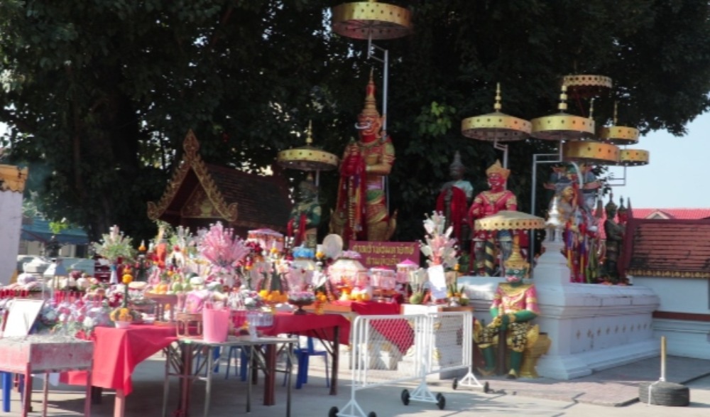 พิธีบวงสรวงเจ้าพ่อมหายักษ์สามพันต๋น ประจำปี ๒๕๖๖ จ.ลำปาง
