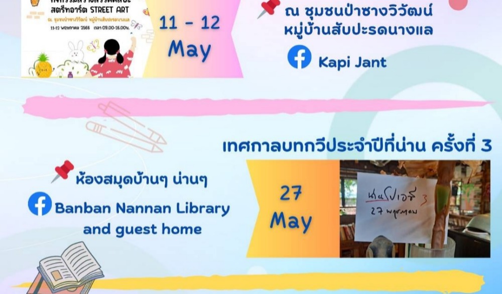 กิจกรรมสร้างสรรค์ศิลปะ สตรีทอาร์ต Street Art