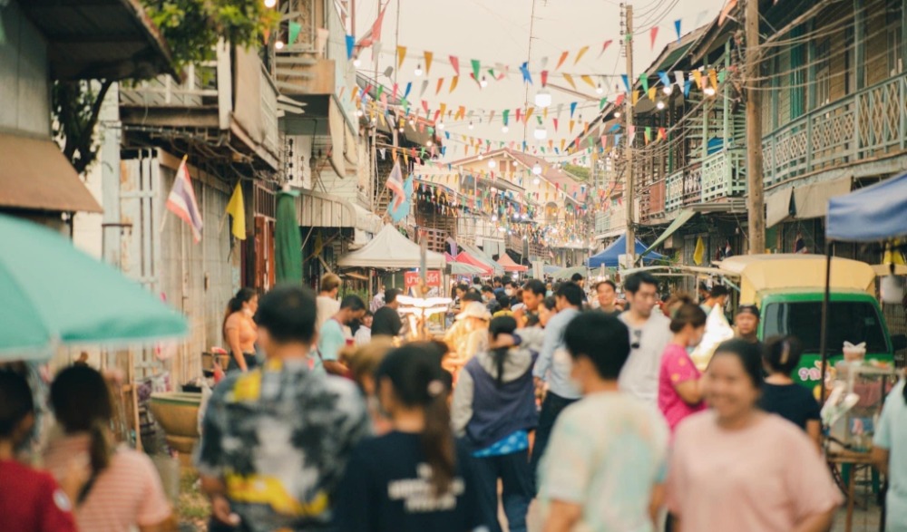 ถนนคนเดินตลาดโรงพักเก่าสรรพยา ครั้งที่ ๕ และ ๖