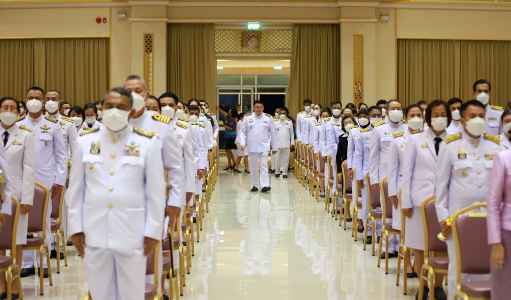 พิธีถวายราชสักการะ วางพานพุ่ม จุดเทียนถวายพระพรชัยมงคล สมเด็จพระนางเจ้าฯ พระบรมราชินี เนื่องในโอกาสวันเฉลิมพระชนมพรรษา 3 มิถุนายน 2566