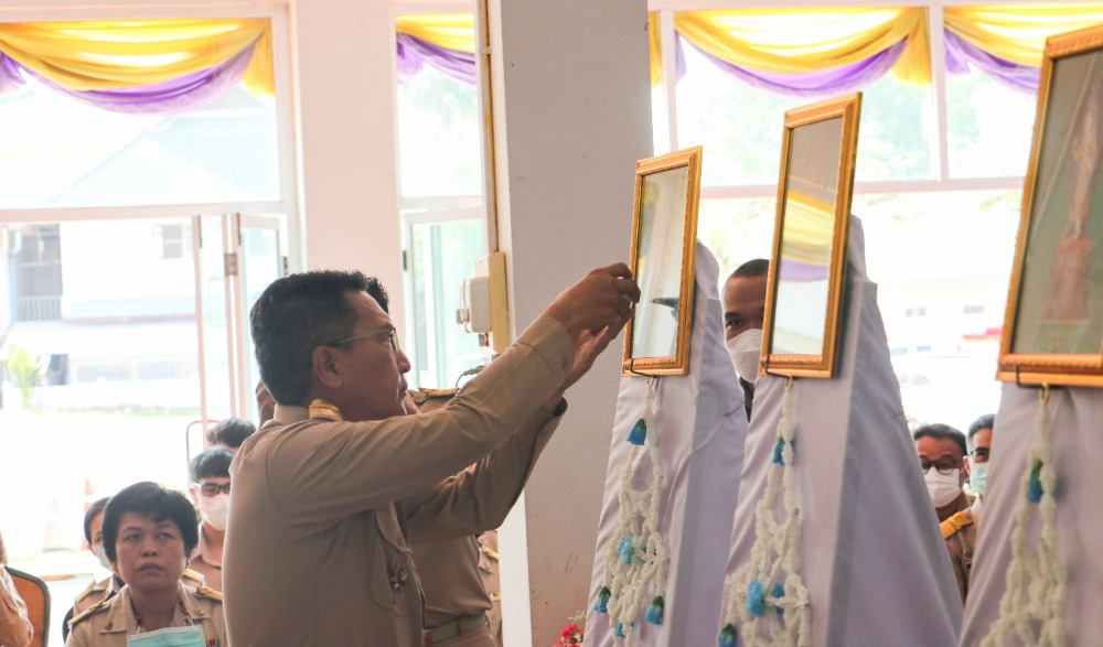 พิธีสักการะสิ่งศักดิ์สิทธิ์ในภารกิจพิธีการศพที่ได้รับพระราชทาน ประจำปีงบประมาณ พ.ศ.๒๕๖๖