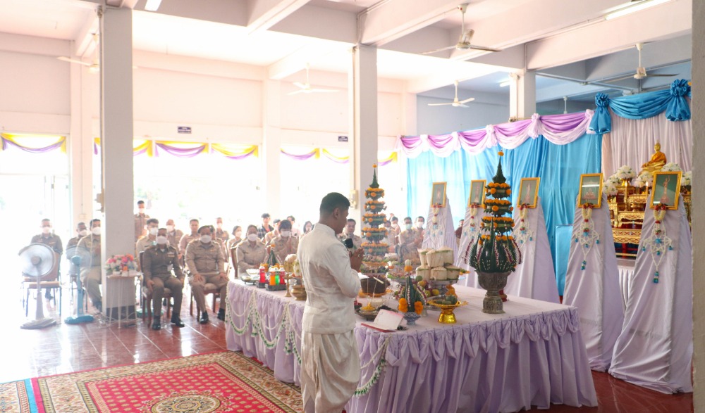 พิธีสักการะสิ่งศักดิ์สิทธิ์ในภารกิจพิธีการศพที่ได้รับพระราชทาน ประจำปีงบประมาณ พ.ศ.๒๕๖๖