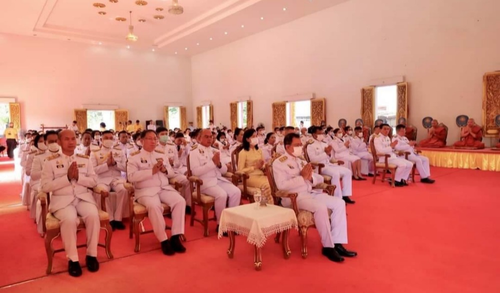 พิธีเจริญพระพุทธมนต์เนื่องในโอกาสมหามงคลวันฉัตรมงคล ๔ พฤษภาคม  ๒๕๖๖