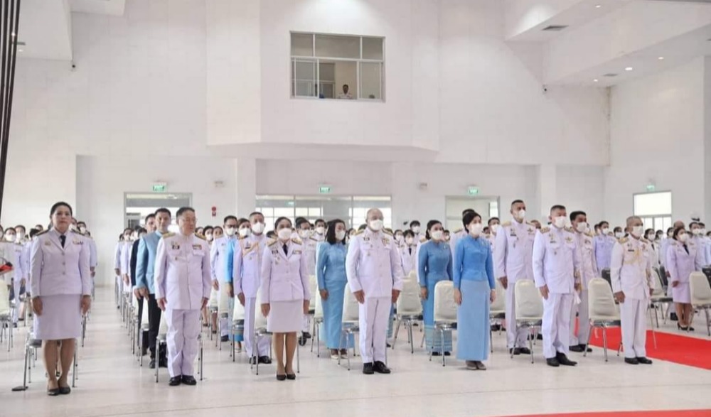 พิธีวางพานพุ่มดอกไม้ถวายราชสักการะ เนื่องในพิธีเฉลิมฉลองวาระครบรอบ ๑๐๐ ปี วันประสูติ สมเด็จพระเจ้าพี่นางเธอ เจ้าฟ้ากัลยาณิวัฒนา กรมหลวงนราธิวาสราชนครินทร์
