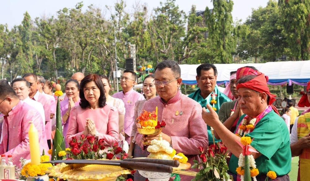 พิธีบวงสรวงศาลหลักเมืองอุบลราชธานี ประจำปี ๒๕๖๖