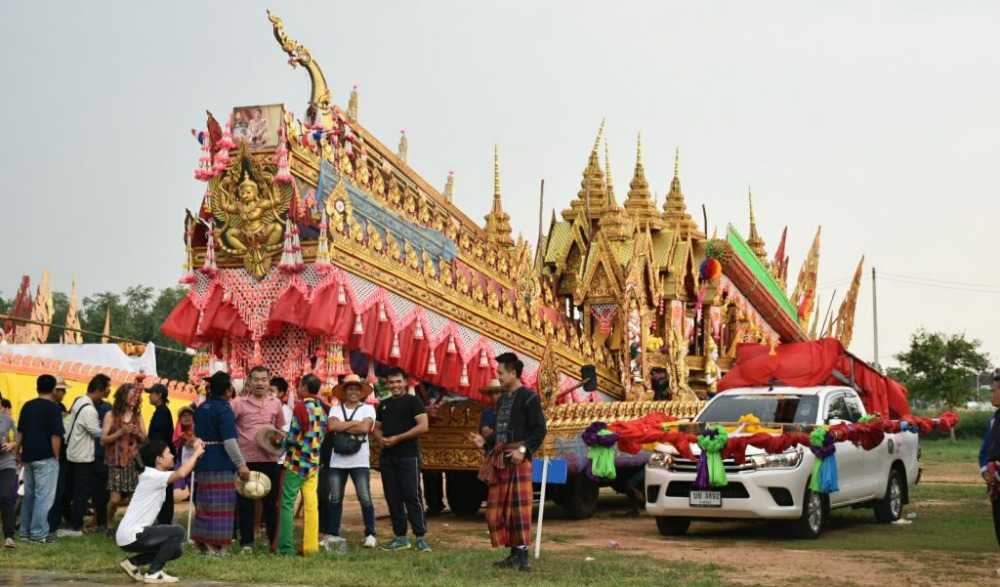 งานประเพณีบุญบั้งไฟ อำเภอกันทรวิชัย จังหวัดมหาสารคาม