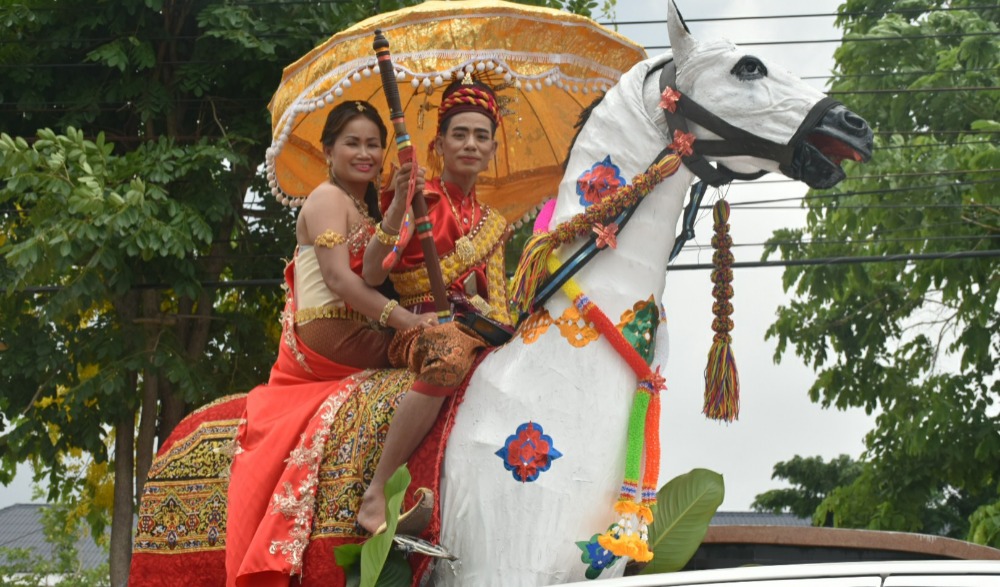 งานประเพณีบุญบั้งไฟ อำเภอกันทรวิชัย จังหวัดมหาสารคาม