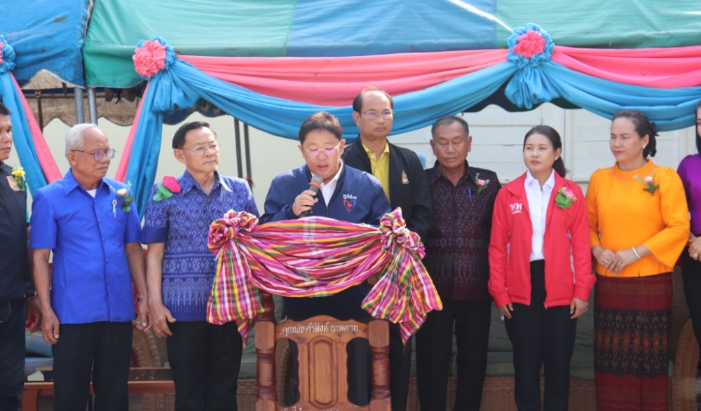 โครงการประเพณีประจำตำบลกำพี้  “เฮ็ดข้าวปุ้น บุญมหาชาติ แห่ผะเหวดเข้าเมือง”