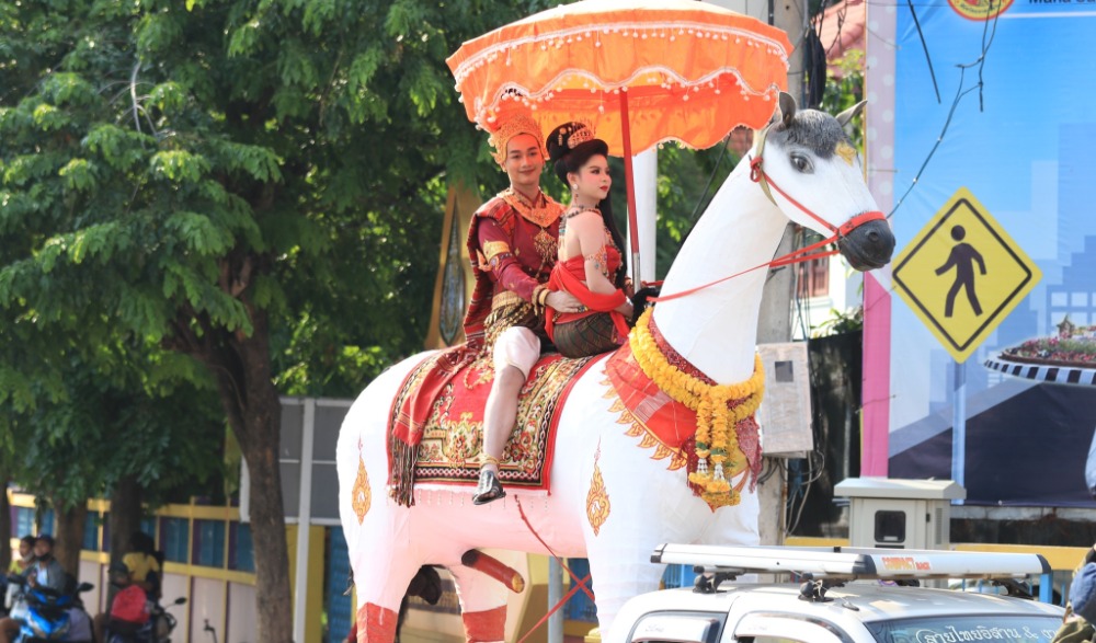 โครงการงานประเพณีบุญบั้งไฟ (สืบสานตํานานกุดนางใย บุญบั้งไฟใหญ่คุ้มวัดอุทัยทิศ)