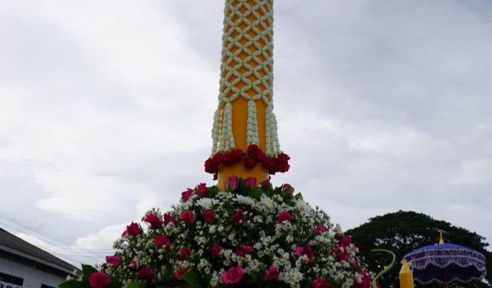 งานแห่เทียนพรรษาอาเซียน อำเภอทับสะแก จังหวัดประจวบคีรีขันธ์