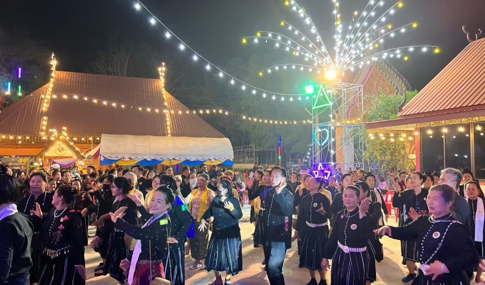 สานสัมพันธ์วัฒนธรรมไทดำและแลกเปลี่ยนเรียนรู้วัฒนธรรมท้องถิ่นสู่ประชาคมอาเซียน  งานประเพณี  “มาตุ้มโฮมไทดำ”