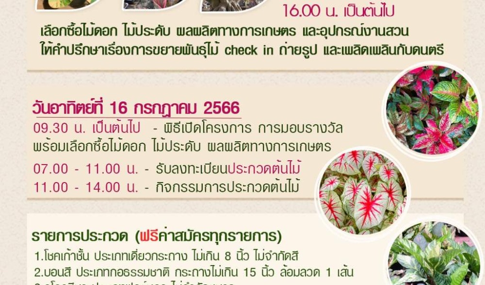 ตลาดต้นไม้ ถนนสายสีเขียว