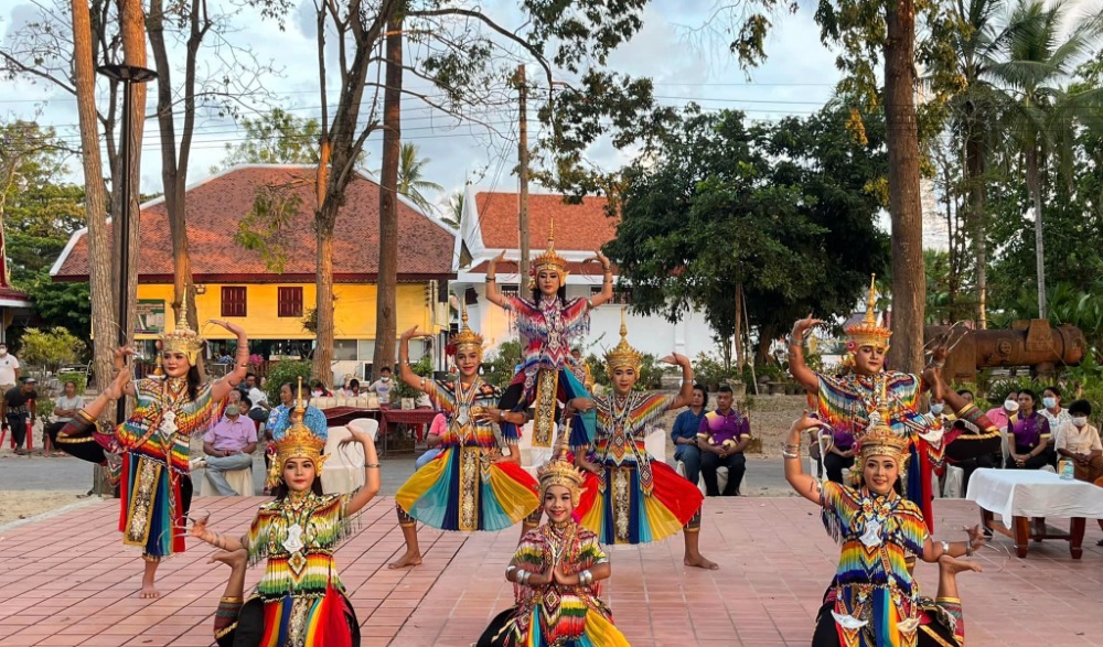 โครงการส่งเสริมการท่องเที่ยวเชิงศาสนาและวัฒนธรรมพิธีกรรมโนราโรงครู วัดพระบรมธาตุเจดีย์ เขียนบางแก้ว
