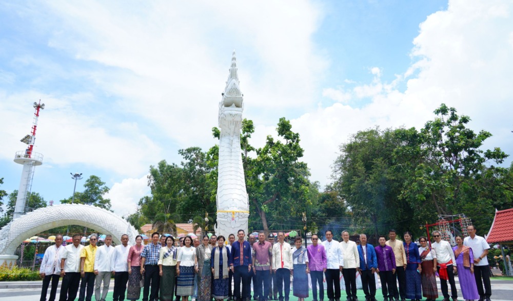 เปิดเส้นทางการท่องเที่ยว ตามรอยเส้นทางธรรมแห่งศรัทธา “เส้นทางความเชื่อความศรัทธาแห่งลุ่มแม่น้ำโขง” สักการะพญาศรีภุชงค์มุกดานาคราช ณ จังหวัดมุกดาหาร