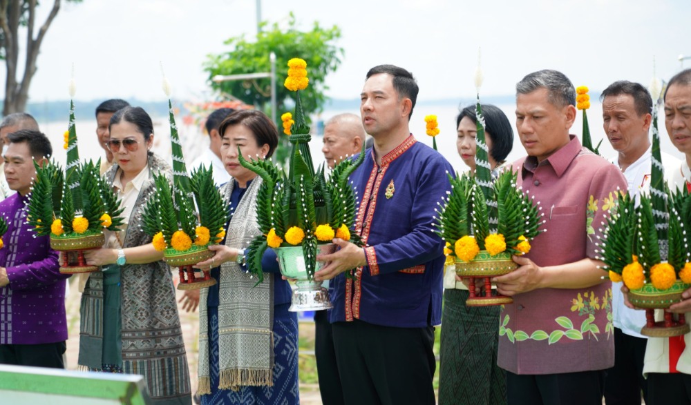 เปิดเส้นทางการท่องเที่ยว ตามรอยเส้นทางธรรมแห่งศรัทธา “เส้นทางความเชื่อความศรัทธาแห่งลุ่มแม่น้ำโขง” สักการะพญาศรีภุชงค์มุกดานาคราช ณ จังหวัดมุกดาหาร