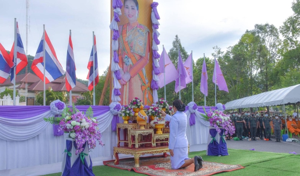 โครงการรวมใจเทิดไท้สถาบันพระมหากษัตริย์ กิจกรรมเฉลิมพระเกียรติสมเด็จพระนางเจ้าฯ พระบรมราชินี เนื่องในโอกาสวันเฉลิมพระชนมพรรษา ๓ มิถุนายน ๒๕๖๖ จังหวัดพัทลุง