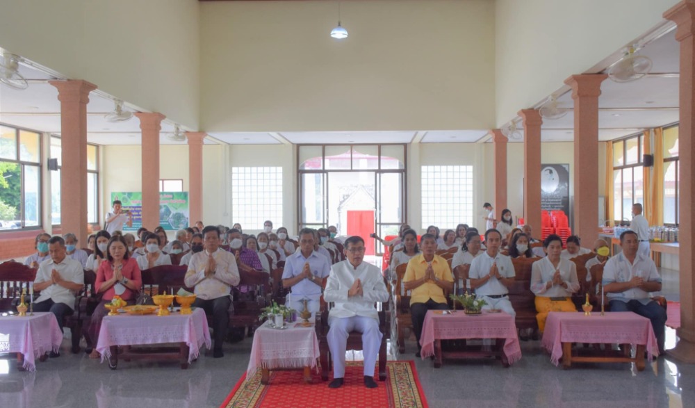 โครงการเข้าวัดปฏิบัติธรรมวันธรรมสวนะ ประจำปีงบประมาณ  พ.ศ. ๒๕๖๖ จังหวัดพัทลุง