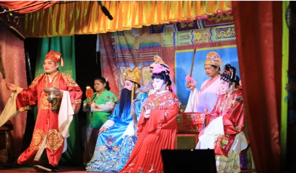 พิธีลอยเรือสำเภาในแม่น้ำน่าน ชาวบ้านวังส้มซ่า