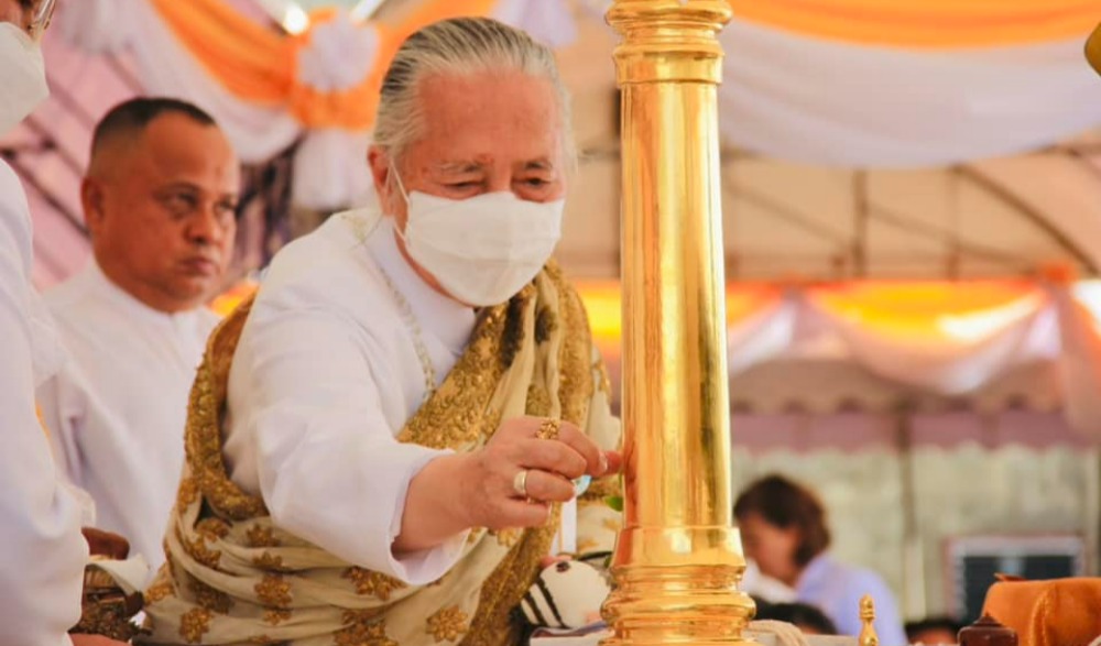 พิธีพุทธาภิเษกเสาหลักเมือง และตั้งเสาหลักเมืองจังหวัดภูเก็ต ณ ศาลหลักเมืองจังหวัดภูเก็ต (เมืองใหม่)