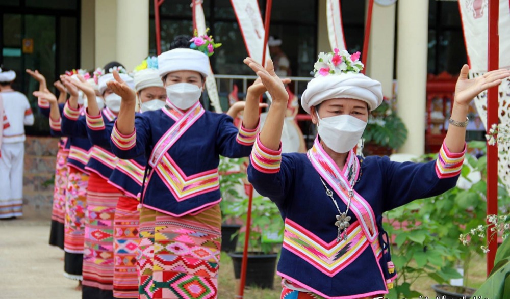 พิธีเปิดกาดไตลื้อศรีดอนชัย และพิธีกล่อมฝ้ายจัยยะมงคล