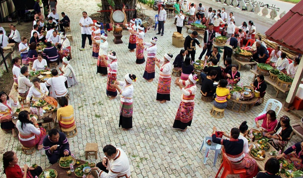 พิธีเปิดกาดไตลื้อศรีดอนชัย และพิธีกล่อมฝ้ายจัยยะมงคล