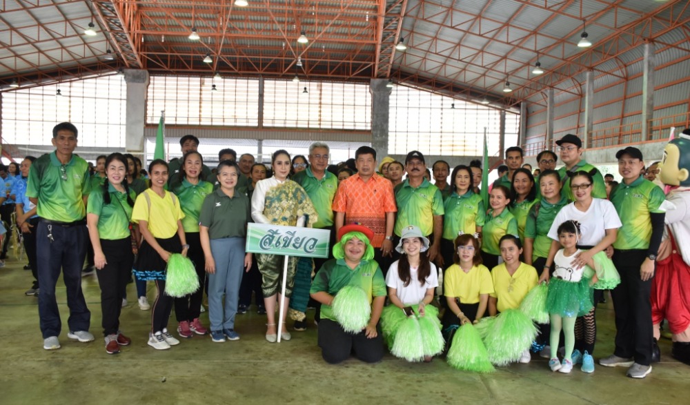 หน่วยงานสังกัดกระทรวงเกษตรและสหกรณ์ในจังหวัดระนอง จัดการแข่งขันกีฬา Sportday ประจำปี 2566
