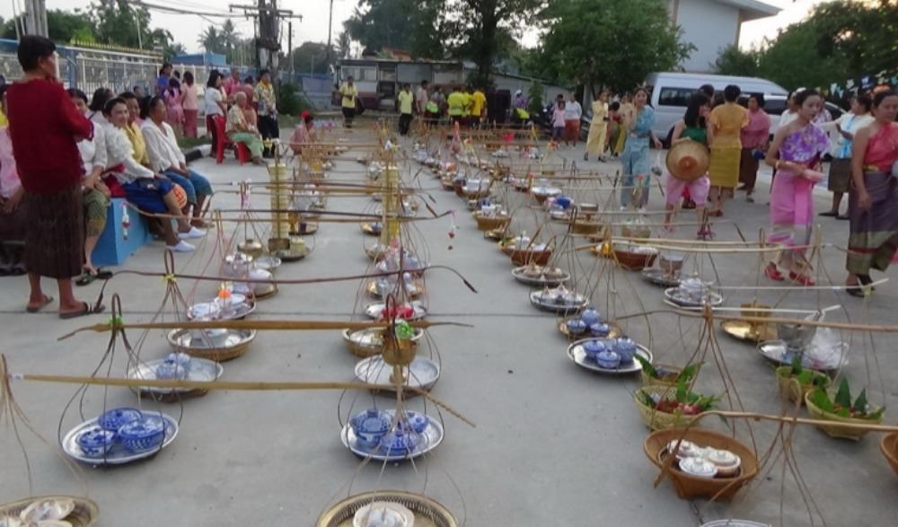 ประเพณีทำบุญสำรับวัดโพธิ์วงษ์