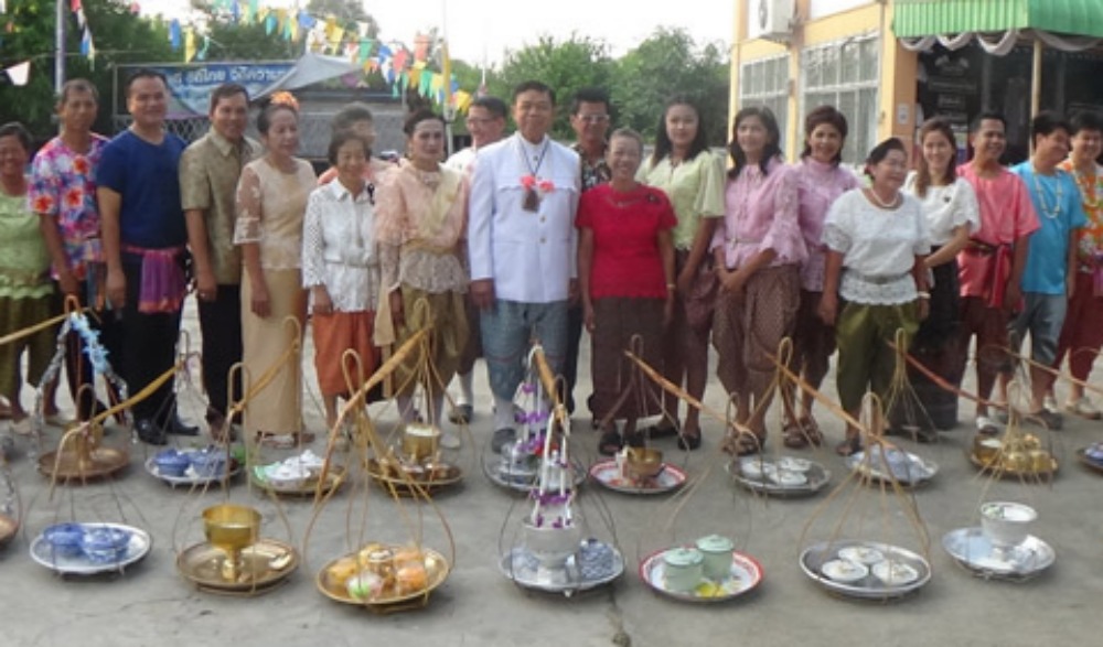 ประเพณีทำบุญสำรับวัดโพธิ์วงษ์