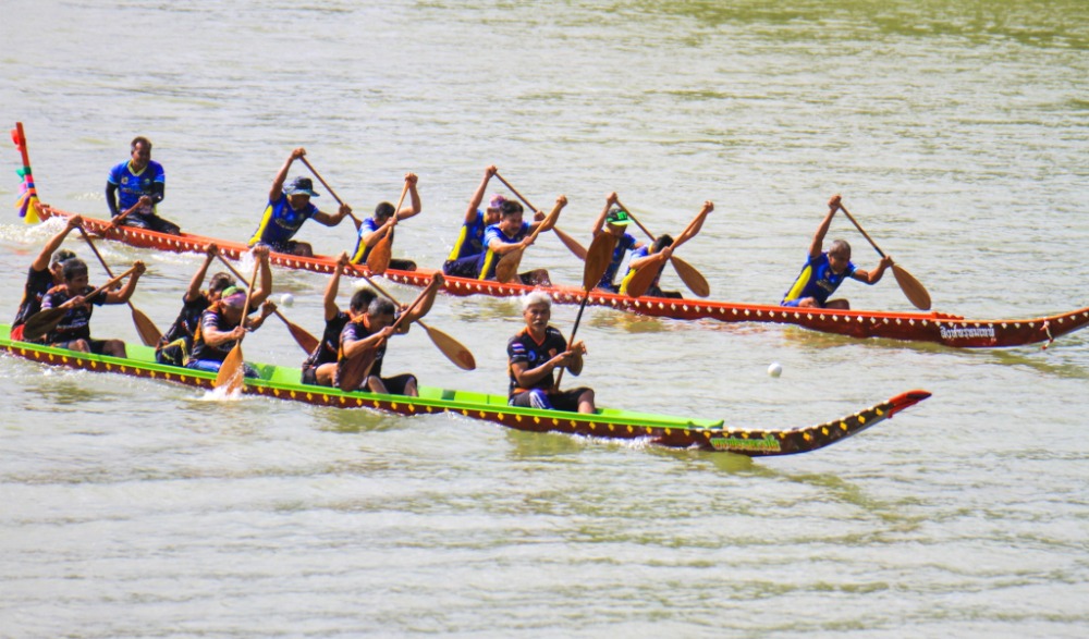 ประเพณีแห่พระแข่งเรือขึ้นโขนชิงธง มรดกทางวัฒนธรรมแห่งลุ่มน้ำหลังสวน