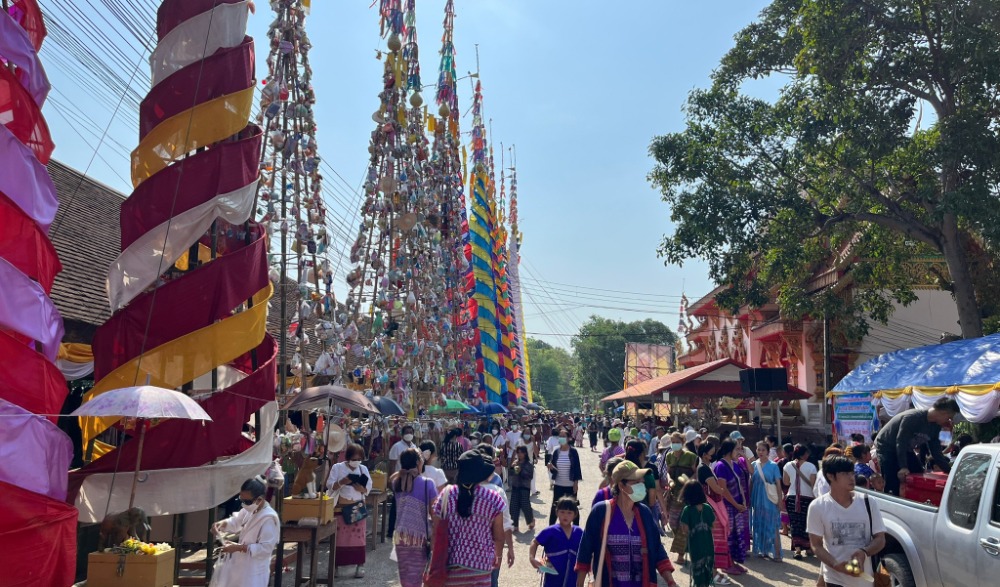 พิธีเปลี่ยนผ้าครองสรีระสังขาร ครูบาเจ้าชัยยะวงศาพัฒนา